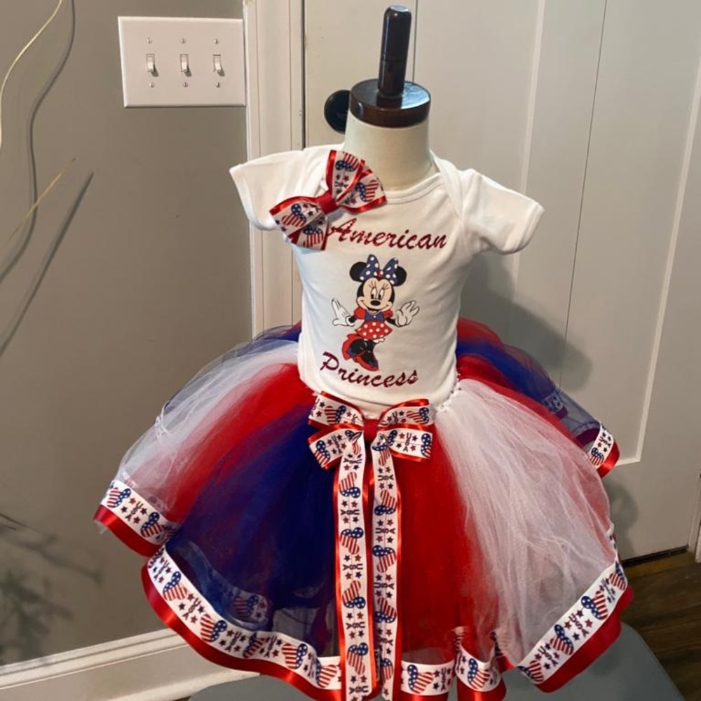 4th of July Tutu for Girls